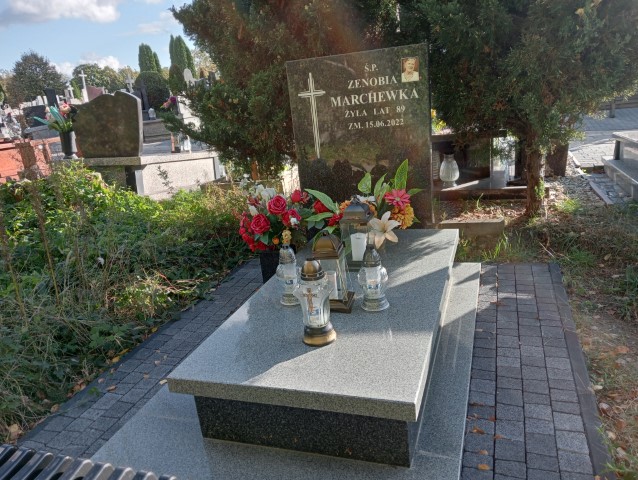 Grób Zenobia Marchewka